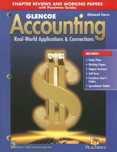Glencoe Accounting: Advanced Course, Working Papers McGraw-Hill