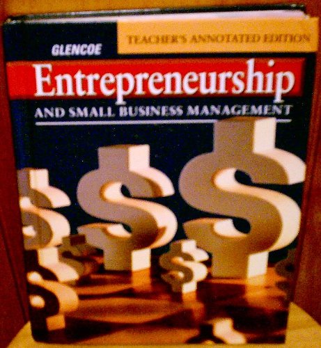Entrepreneurship and Small Business Management, Teacher's Annotated Edition [Hardcover] Meyer, Earl C. and Allen, Kathleen R.