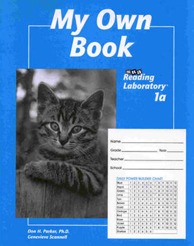 Developmental 1 Reading Lab Student Record Book My Own Book Levels 1.2 3.5 Grades 1 3 Economy Edition 4e
