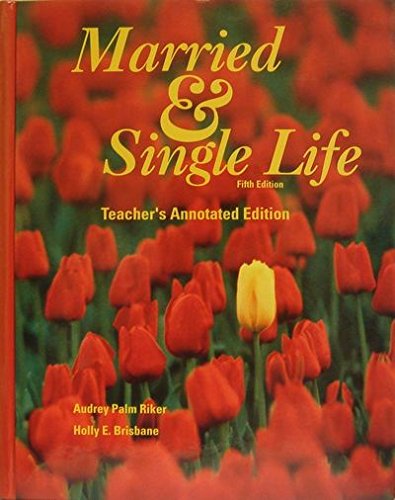 Married and Single Life -Tchr.Annotated [Hardcover] RIKER