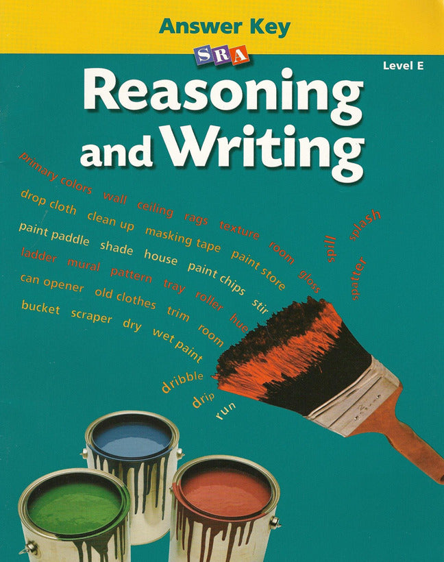 Reasoning & Writing Level E Additional Answer Key 2e