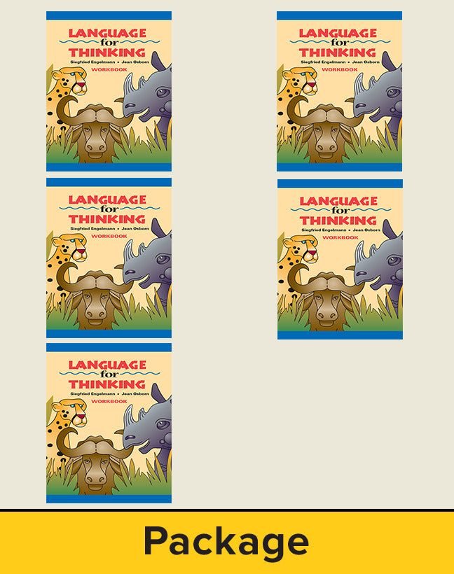 Language For Thinking Workbook Package Of 5 3e