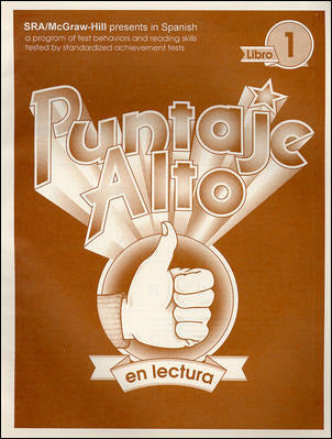 Puntaje Alto En Lectura Student Edition 1 Grade 1