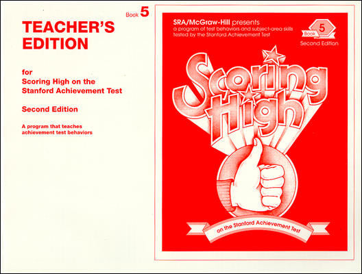 Scoring High On The Sat 9 Teacher Edition Grade 5 2e