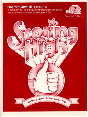 Scoring High On Sat 9 Grade 7 Student Edition 2e