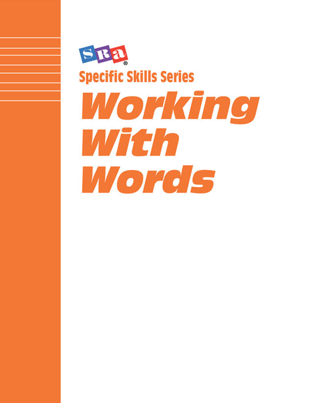 Specific Skills Series Working With Words Book A 5e