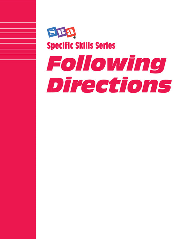 Specific Skills Series Following Directions Book C 5e