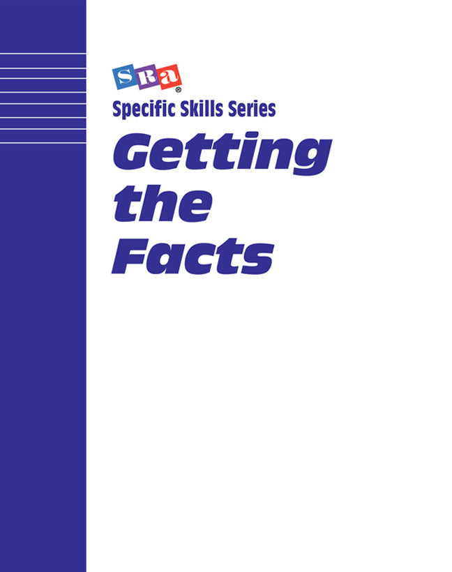 Specific Skills Series Getting The Facts Picture Level 5e