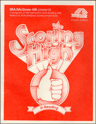 Scoring High In Reading 4th Edition Grade 4 Student Edition 4e