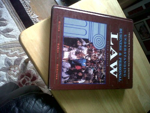 Understanding business & personal law Brown, Gordon W