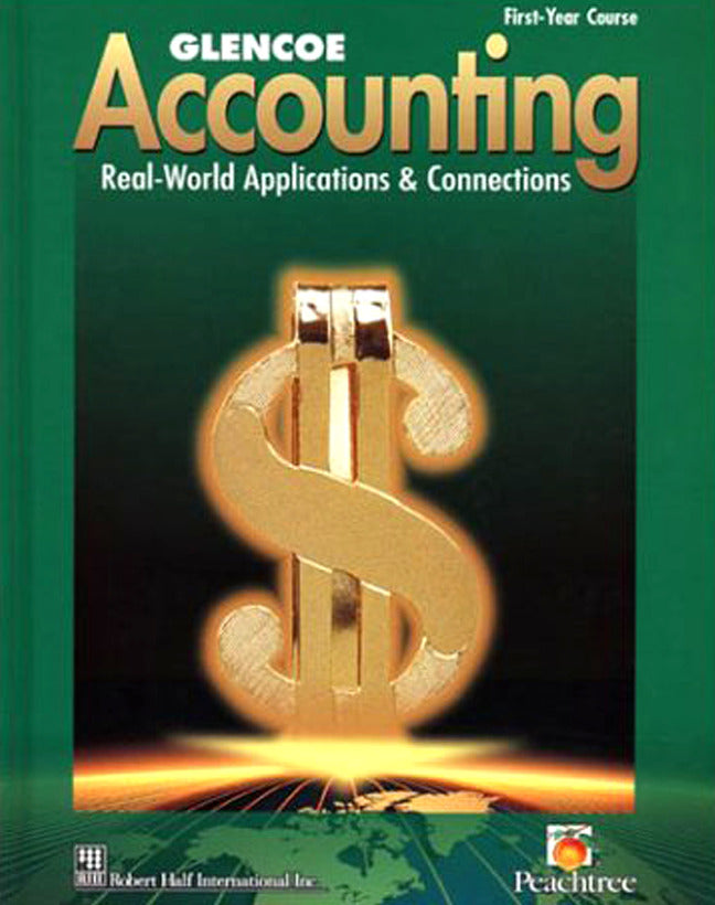 Glencoe Accounting First Year Course Student Edition 4e