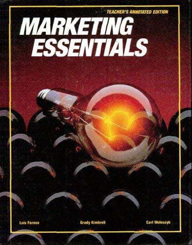 Marketing Essentials Teacher Edition 1991 [Unknown Binding] Farese