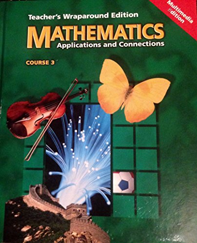 Mathematics Applications and Connections Course 3 [Hardcover] Glencoe/McGraw-Hill