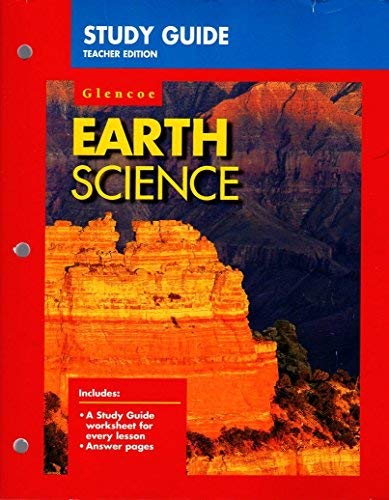 Earth Science - Study Guide - Teacher Edition [Paperback] Glencoe/McGraw-Hill