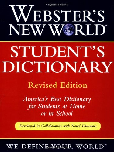 Webster's New World Student's Dictionary [Hardcover] Goldman, Jonathan L. and Sparks, Andrew N.