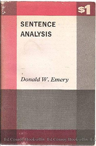 Sentence Analysis