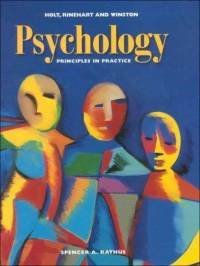 Psychology: Principles in Practice, Annotated Teacher's Edition by Spencer A Rathus (1998-05-03) Spencer A. Rathus