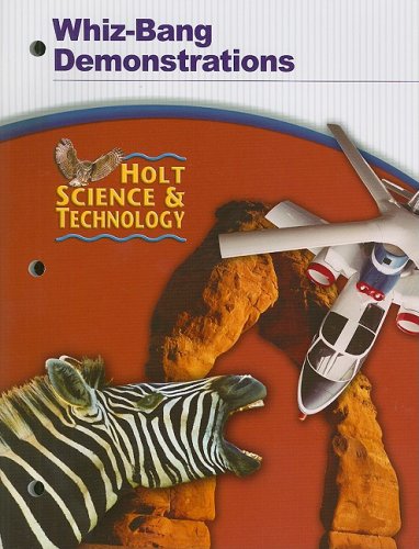 Holt Science & Technology Whiz-Bang Demonstrations [Paperback]