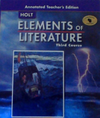Elements of Literature: Third Course - Wisconsin Teacher's Edition [Textbook Binding] Holt McDougal