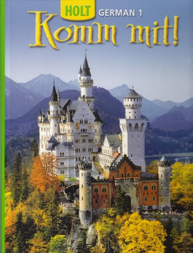 Komm mit!: Student Edition Level 1 2006 [Hardcover] HOLT, RINEHART AND WINSTON