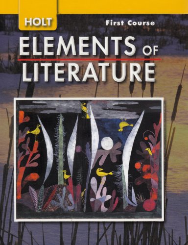 Elements of Literature: 1st Course, Grade 7 [Hardcover] Holt