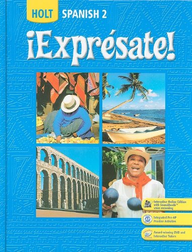Â¡Expresate!: Spanish 2 (Holt Spanish: Level 2) [Hardcover] HOLT, RINEHART AND WINSTON