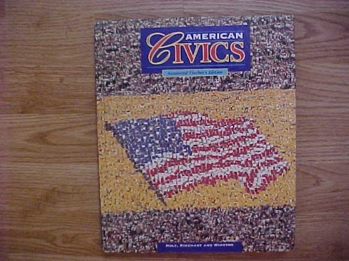 American Civics Teacher Edition [Hardcover] Holt