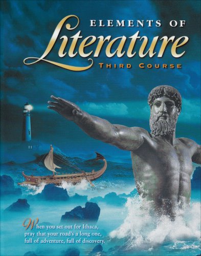 Holt Elements of Literature: Student Edition, Third Course, Grade 9, 2000 [Hardcover] RINEHART AND WINSTON HOLT