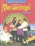 Spanish Level 2, Ven Conmigo, Annotated Teacher's Edition Nancy A. Humbach and Oscar Ozete