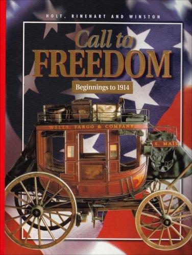 Call to Freedom,  Vol. 2000, Annotated Teacher's Edition [Hardcover] Holt, Rinehart and Winston, Inc.