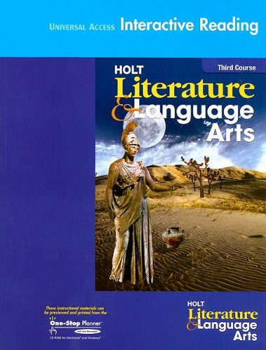 Literature and Language Arts, Grade 9 Universal Access Interactive Reader: Holt Literature and Language Arts California [Paperback] Hrw