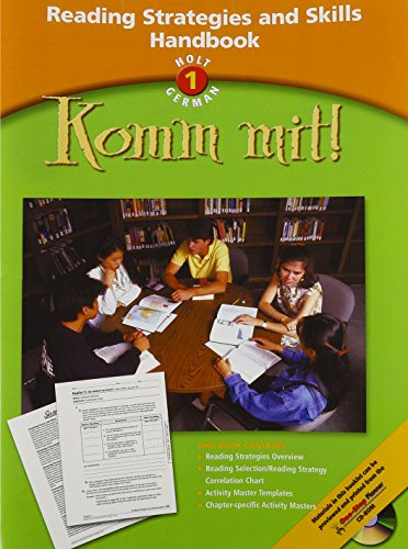 Komm mit!: Reading Strategies Level 1 HOLT, RINEHART AND WINSTON