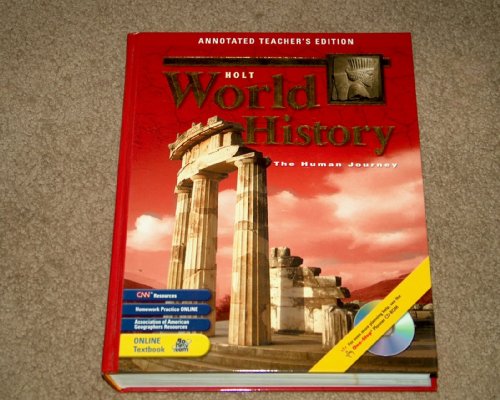 Annotated Teacher's Edition (World History: The Human Journey) [Hardcover] Harcourt College Publishers