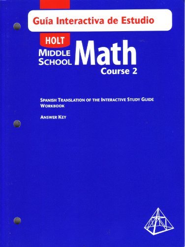 Spn Int Stdy GD Ansky MS Math 2004 Crs 2 [Paperback] Holt, Rinehart and Winston, Inc.