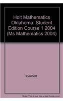 Holt Mathematics: Student Edition Course 1 2004 [Hardcover] HOLT, RINEHART AND WINSTON