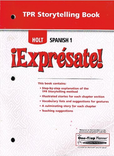 Â¡ExprÃ©sate!: TPR Storytelling Book Levels 1A/1B/1 [Paperback] Elizabeth Baird and Mayanne Wright