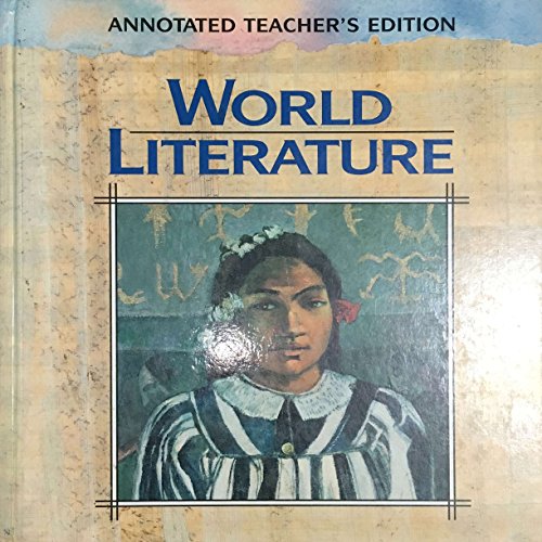 World Literature Annotated Teacher's Edition [Hardcover] plaks