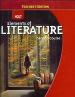 Elements of Literature Teacher's Edition [Hardcover] Holt, Rinehart and Winston, Inc.