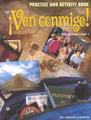 Ven Conmigo!: Level 1 Practice and Activity Book (Spanish Edition) Humbach, Nancy A.