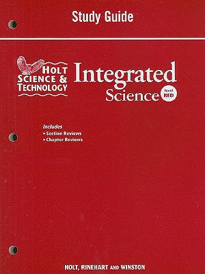 Science & Technology Level Red, Grade 7 Study Guide: Holt Science & Technology (Hs & T Integrated 2008) [Paperback] Holt