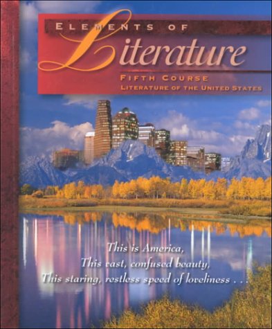 Elements of Literature: Fifth Course Anderson, Robert