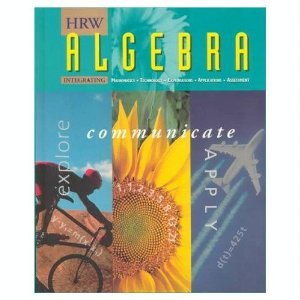 HRW Algebra Explore Communicate Apply Teacher Edition [Textbook Binding] schultz-james-e-schultz