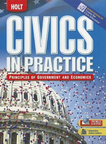 Civics in Practice: Student Edition 2009 [Hardcover] HOLT MCDOUGAL