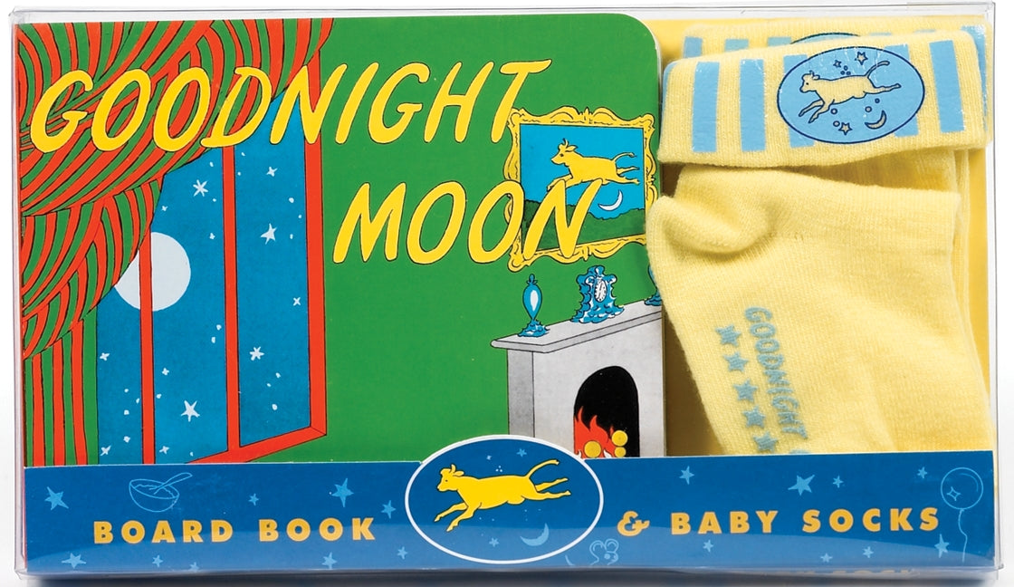 Goodnight Moon Board Book & Baby Socks