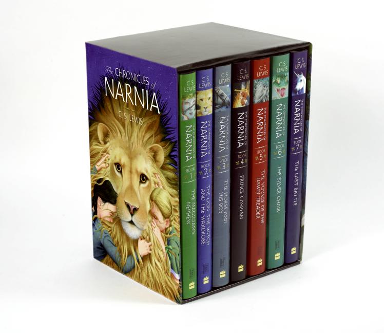 The Chronicles of Narnia Hardcover 7-Book Box Set: The Magician's Nephew , The Lion, the Witch and the Wardrobe, The Horse and His Boy, Prince Caspian,   The Voyage of the Dawn Treader, The Silver Chair, The Last Battle