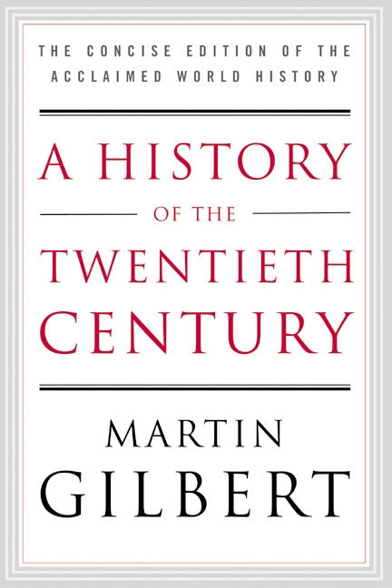 A History of the Twentieth Century