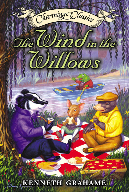 The Wind in the Willows Book and Charm