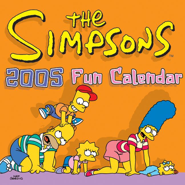 The Simpsons 2005 Fun Calendar