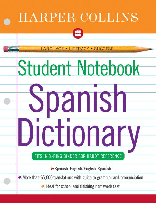 HarperCollins Student Notebook Spanish Dictionary