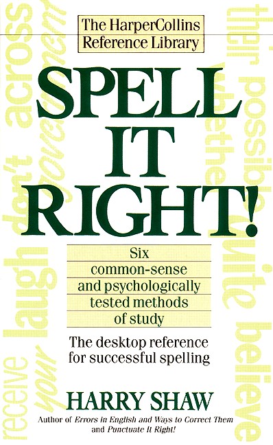 Spell It Right!